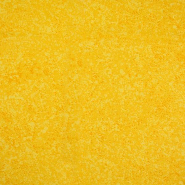 Baumwoll Druck leichte Batikoptik Gelb